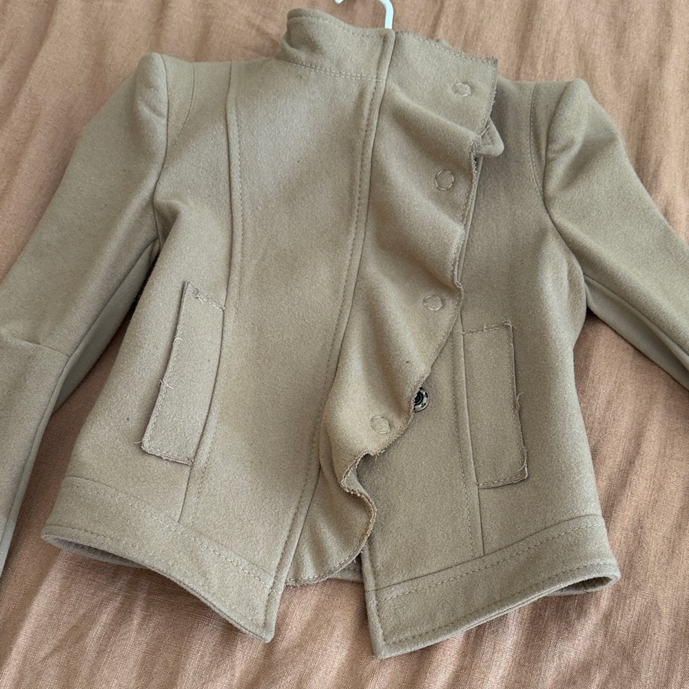 BCBGMaxAzria Tan Jacket